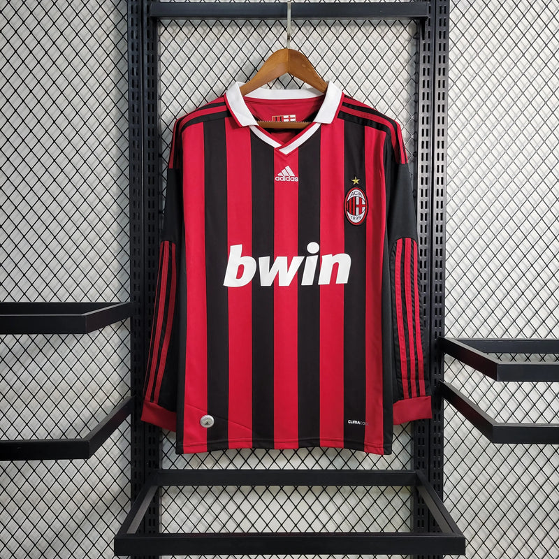 AC Milan Home Manga Longa 2009/10