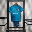 Real Madrid 2017/18 Terceiro Kit Infantil