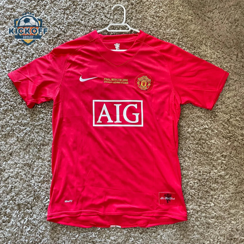 Manchester United 2007/08 Home Shirt