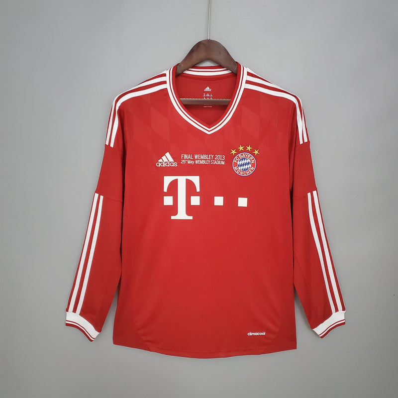 Bayern Munich Long Sleeve Home Shirt 2013/14