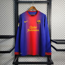 Camisa Barcelona Manga Longa Home 2012/13