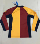 Camisa Roma Manga Longa Home 2001/02