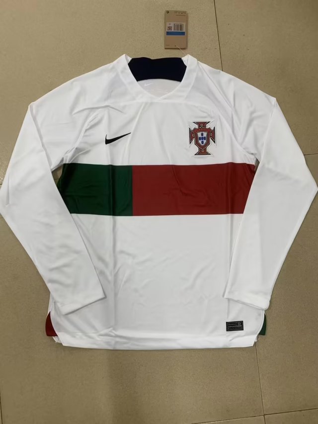 Portugal Long Sleeve 2022 Secondary Shirt