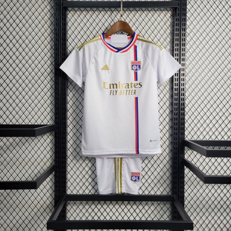 Lyon 2023/24 Home Kids Kit