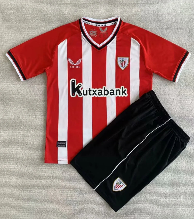 Athletic Bilbao 2023/24 Home Kids Kit