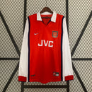 Camisa Home de Manga Longa do Arsenal 1998/99
