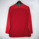 Camisa Portugal Manga Longa Home 2018