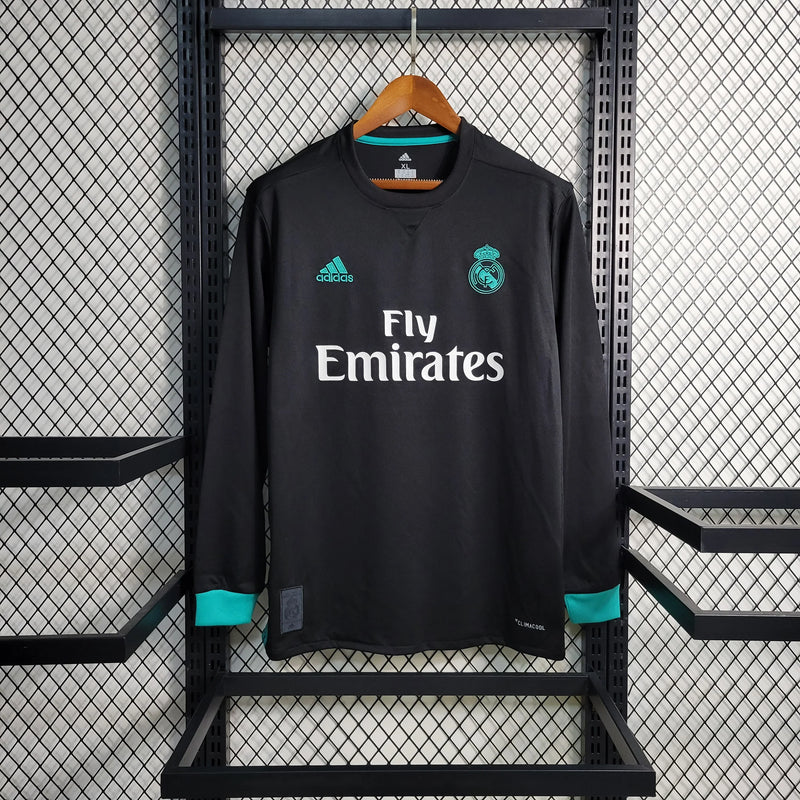 Real Madrid Long Sleeve Away Shirt 2017/18