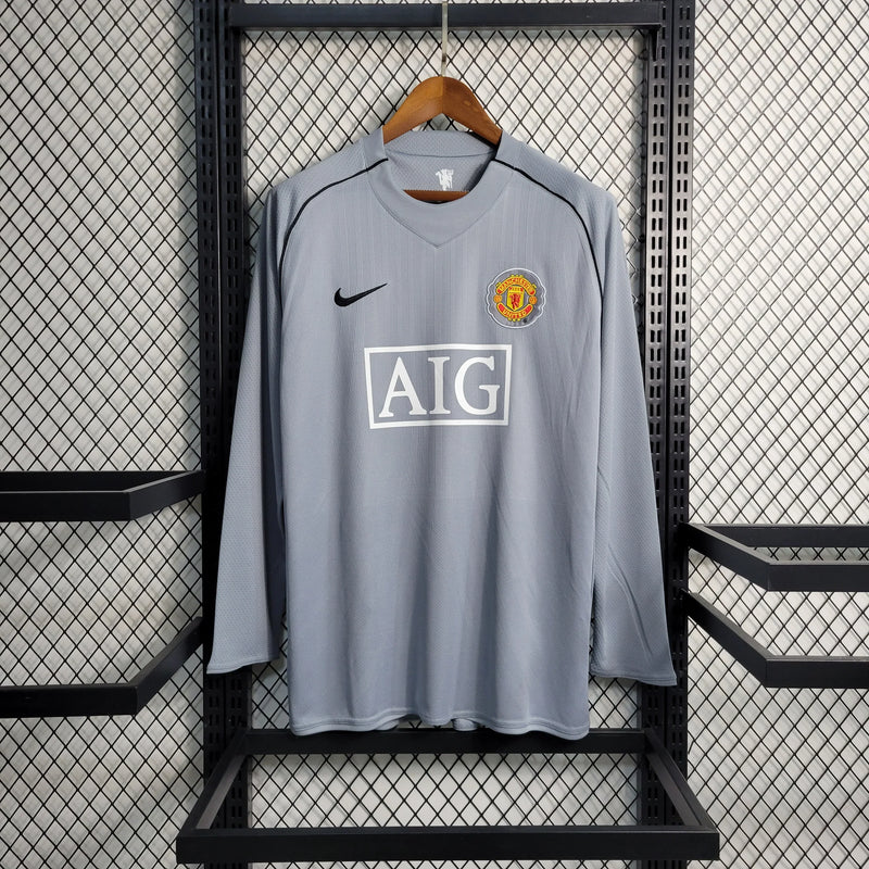 Manchester United GK Grey Long Sleeve 2007/08