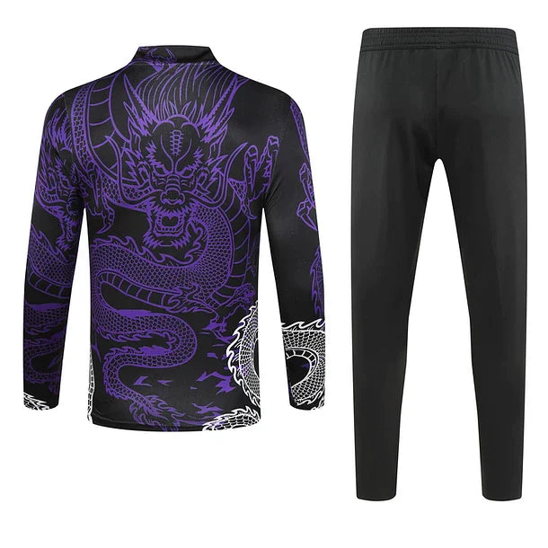 Purple Dragon Real Madrid Tracksuit w/T-shirt