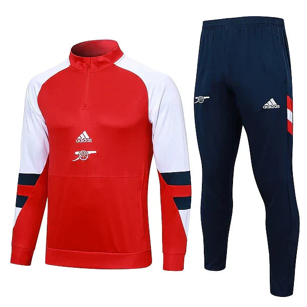 Arsenal red and blue tracksuit with shirt 2023/24