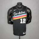 San Antonio Suprs temporada Spurs City Edition preto 