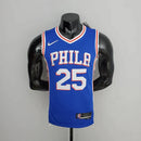 Philadelphia 76ers 75º aniversário azul 