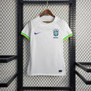 Camisa Branca Leopardo Brasil 2022/23 Feminina
