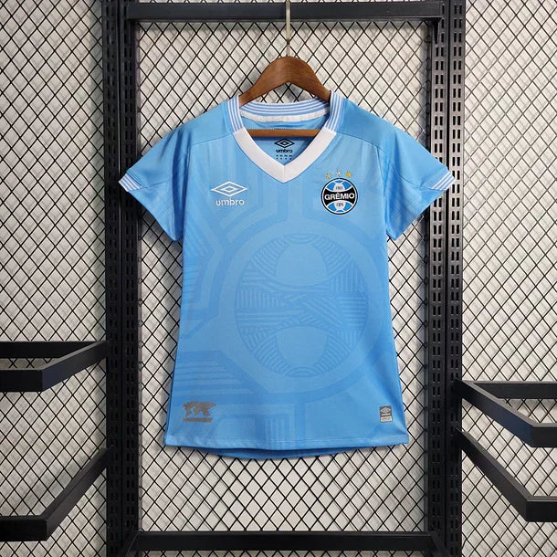 Blue Grêmio 2023/24 Women's Secondary Shirt