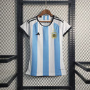 Camisa secundária feminina Argentina 3 Star 2022/23
