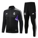 Black 2 Real Madrid Tracksuit With Jacket