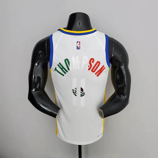 Golden State Warriors 75th AnniversaryThompson Mexico Edition White