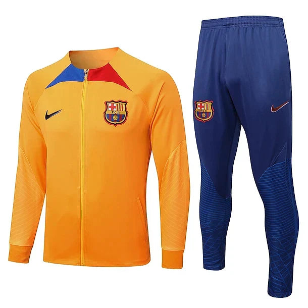 Orange Barcelona Tracksuit With Jacket