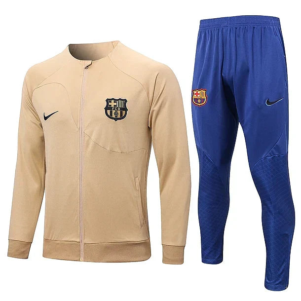 Beige Barcelona Tracksuit with Jacket