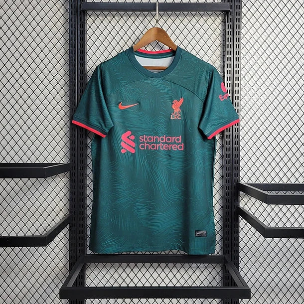 Terceira camisola Liverpool 2022/23