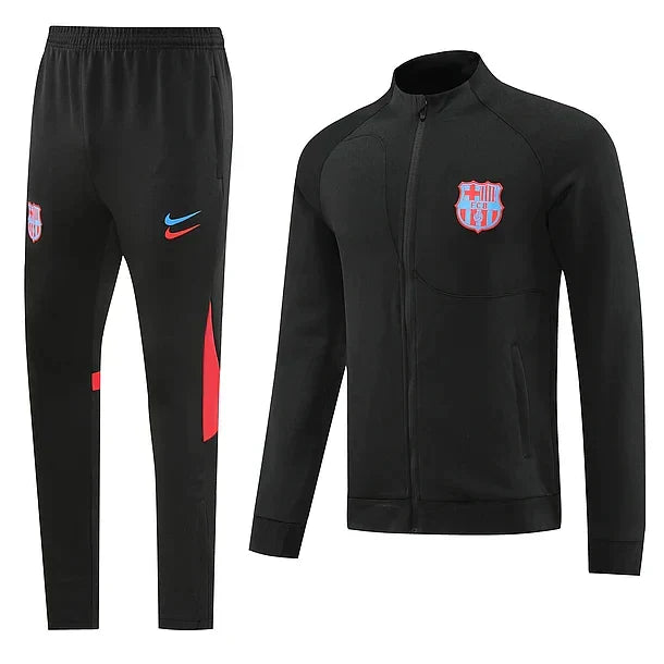 Black 2 Barcelona Tracksuit With Jacket