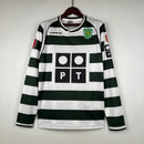 Camisa Home de Manga Longa Sporting 2001/03