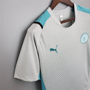 Camisola de Treino Manchester City Cinza Branco 2021/22