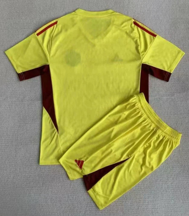 GK Yellow Manchester United 2023/24 Children's Kit