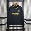 Camisa Barcelona Away Manga Longa 2020/21
