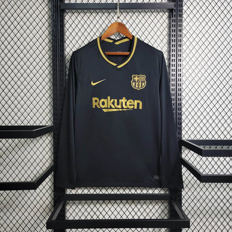 Barcelona Away Shirt Long Sleeve 2020/21