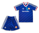 Manchester United 1986 Terceiro Kit Infantil