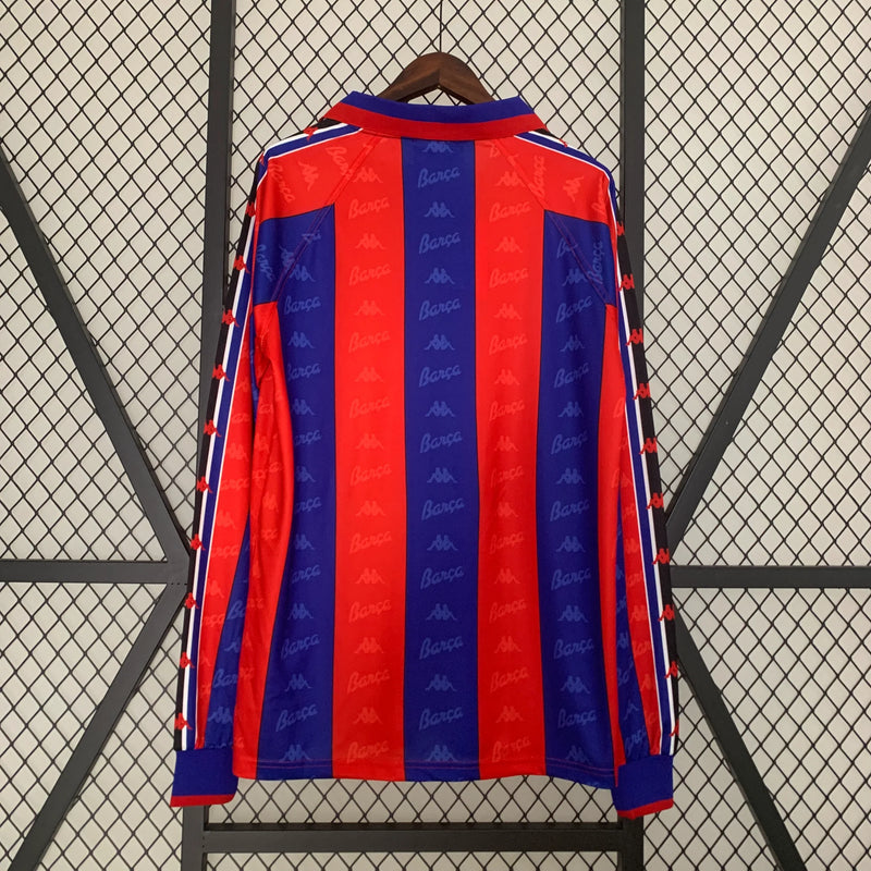 Barcelona Long Sleeve Home Shirt 1992/95