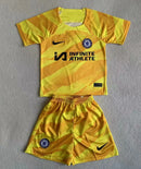 GK Amarelo Chelsea 2023/24 Kit Infantil