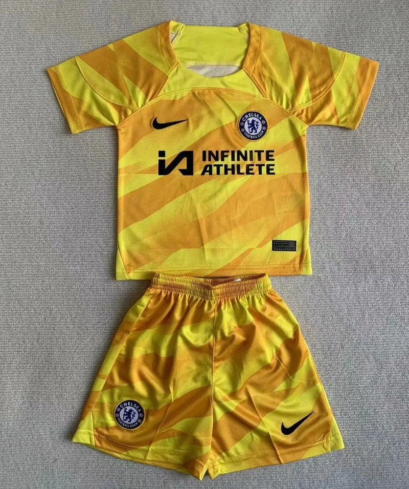 GK Yellow Chelsea 2023/24 Children's Kit