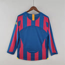 Camisa de manga comprida do Barcelona Home 2005/06