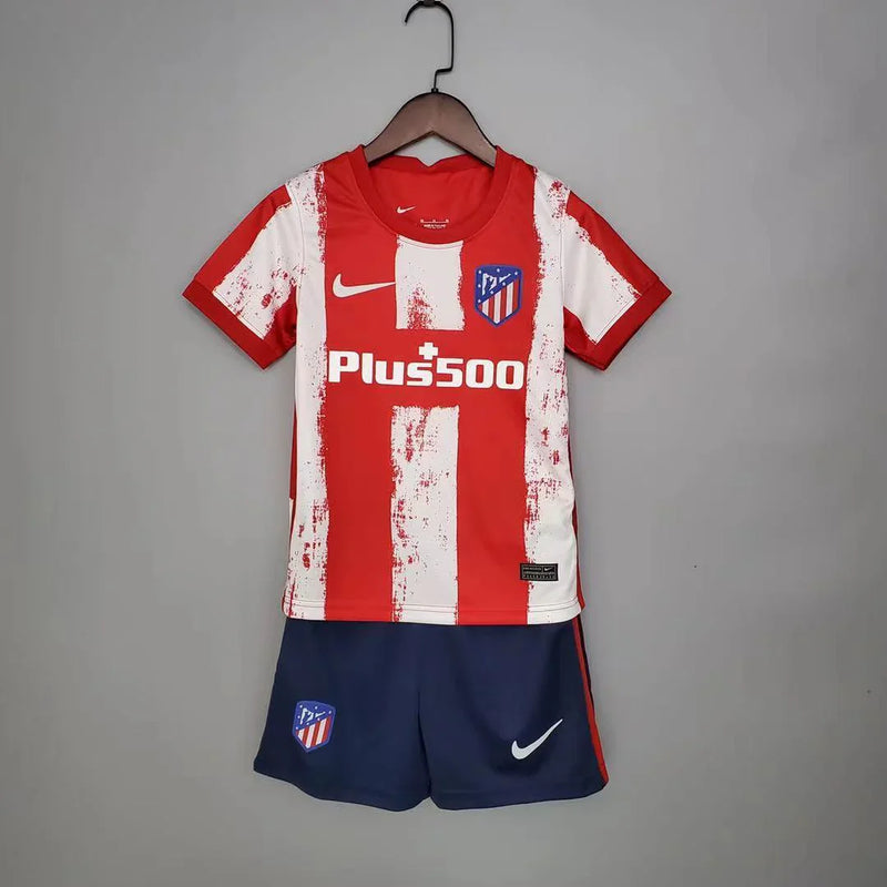 Atlético de Madrid Home Kids Kit 2021/22