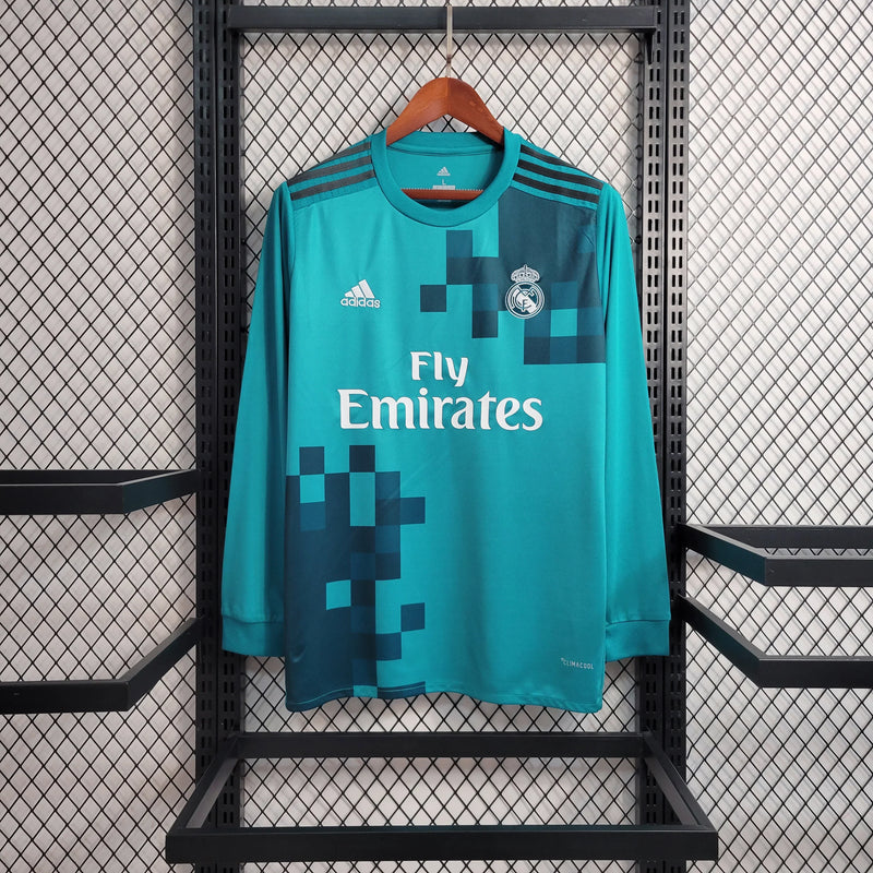 Real Madrid Long Sleeve Third Shirt 2017/18