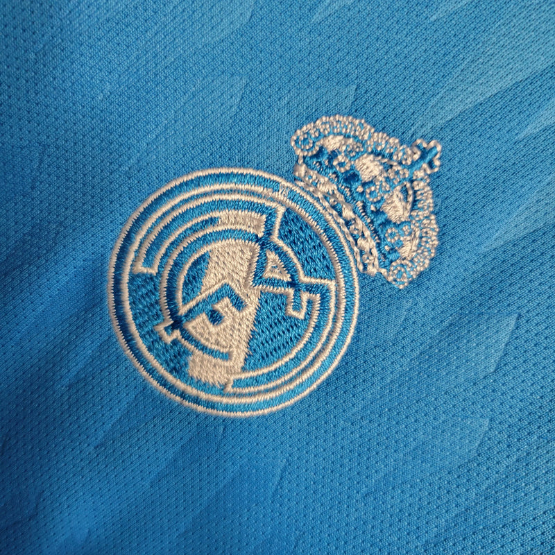 GK Blue Real Madrid 2023/24 Children's Kit