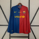 Camisa de manga comprida do Barcelona Home 2008/09