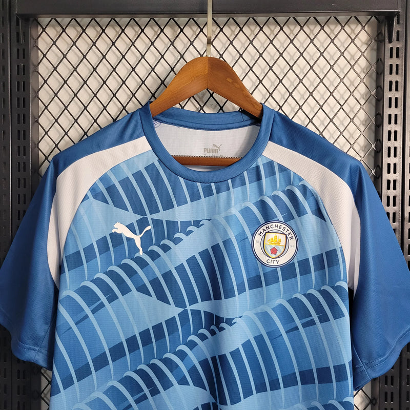 Manchester City Camisola de Treino Blue 2023/24