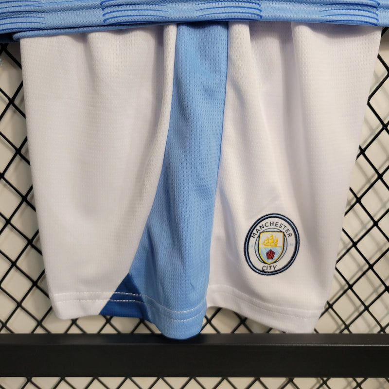 Manchester City 2023/24 Home Child Kit