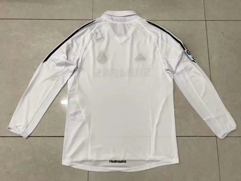 Real Madrid Long Sleeve Home Shirt 2005/06