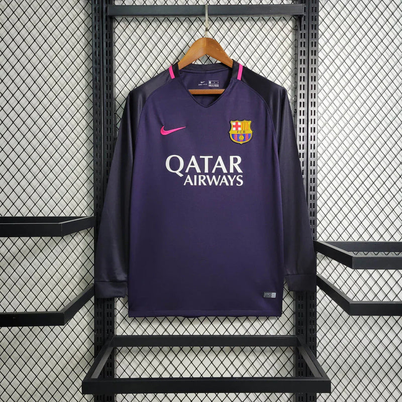 Barcelona Away Shirt Long Sleeve 2016/17