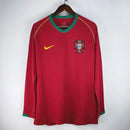 Camisa Portugal Manga Longa Home 2006
