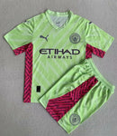 GK 3 Manchester City 2023/24 Kit Infantil