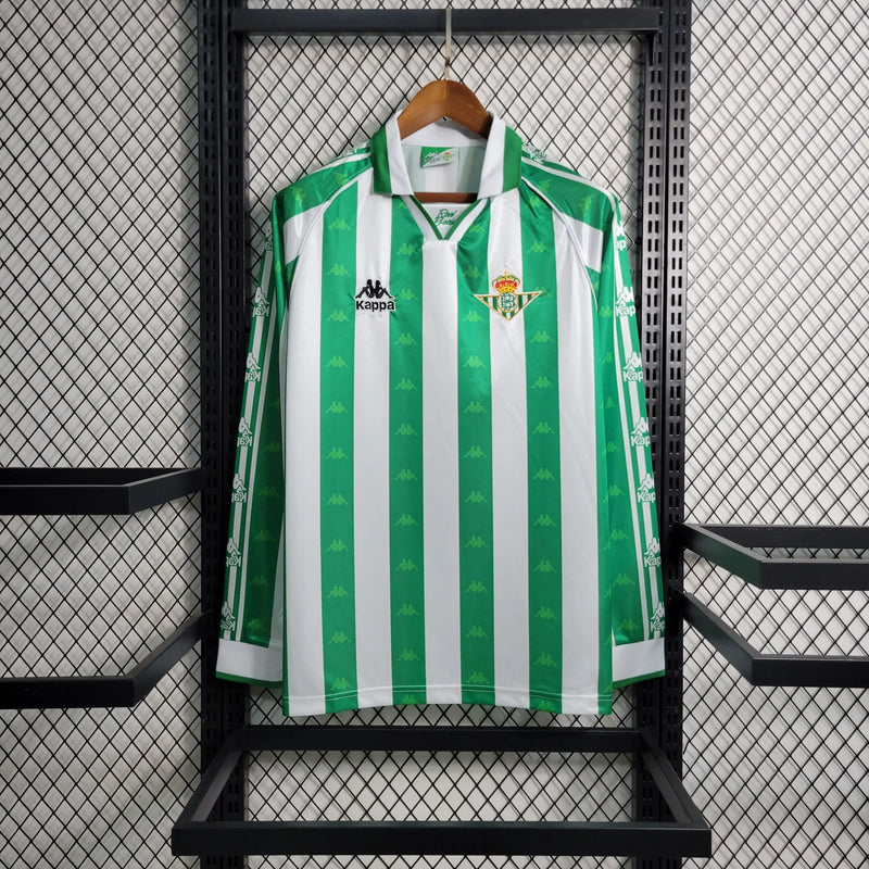 Betis Long Sleeve Home Shirt 1995/97