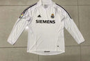 Real Madrid Long Sleeve Home Shirt 2005/06