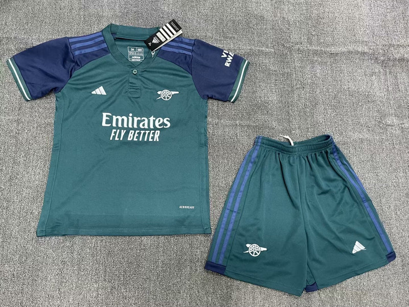 Arsenal Third Child Kit 2023/24