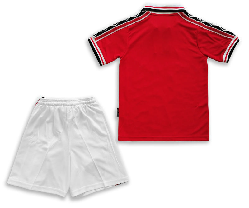 Manchester United 1988/89 Home Child Kit